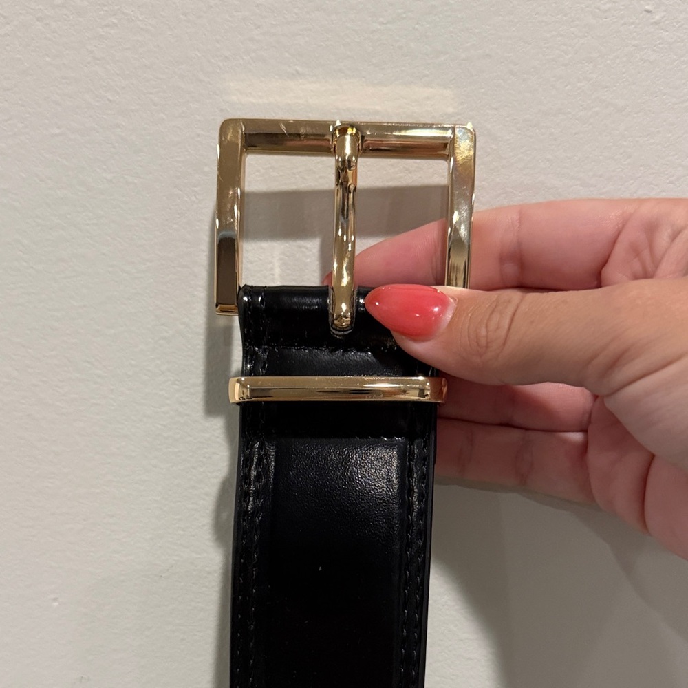 Waist belt with Gold Buckle